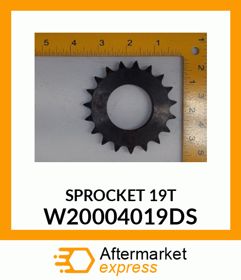 SPROCKET 19T W20004019DS