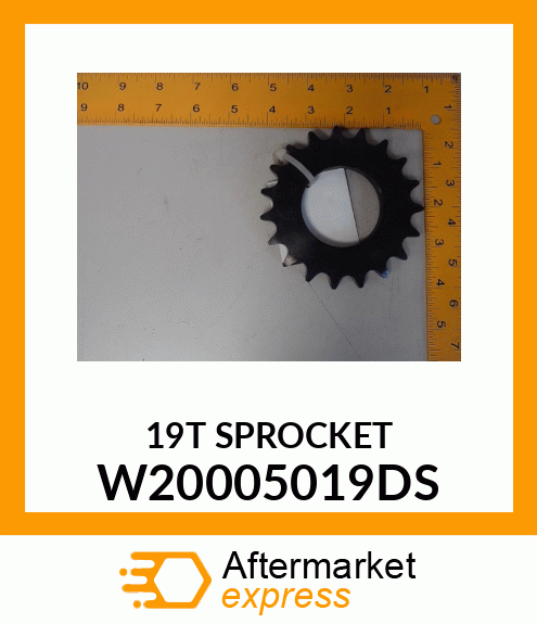 19T SPROCKET W20005019DS