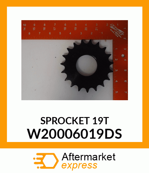 SPROCKET 19T W20006019DS