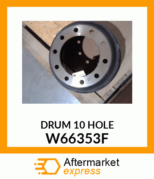 DRUM 10 HOLE W66353F