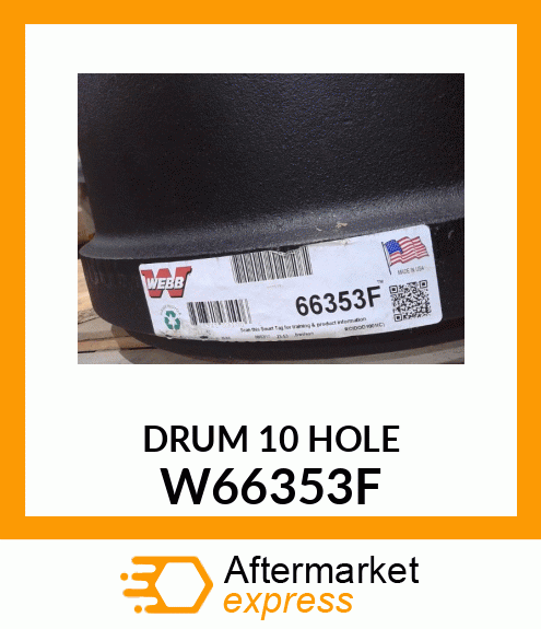 DRUM 10 HOLE W66353F