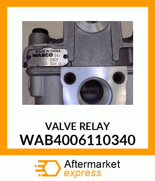 VALVE RELAY WAB4006110340