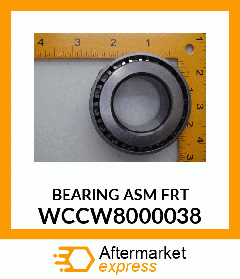 BEARING ASM FRT WCCW8000038