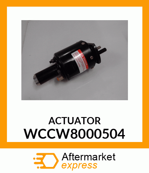 ACTUATOR WCCW8000504