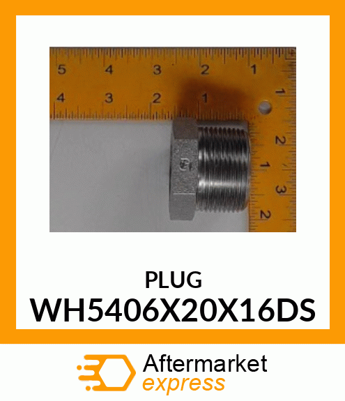 PLUG WH5406X20X16DS