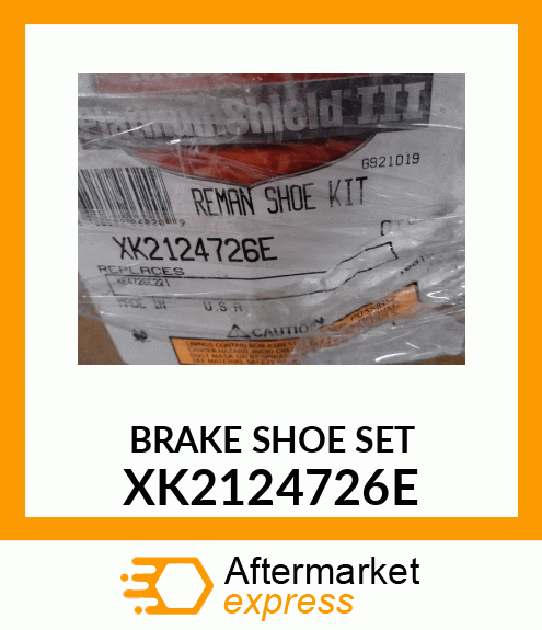 BRAKE SHOE SET XK2124726E