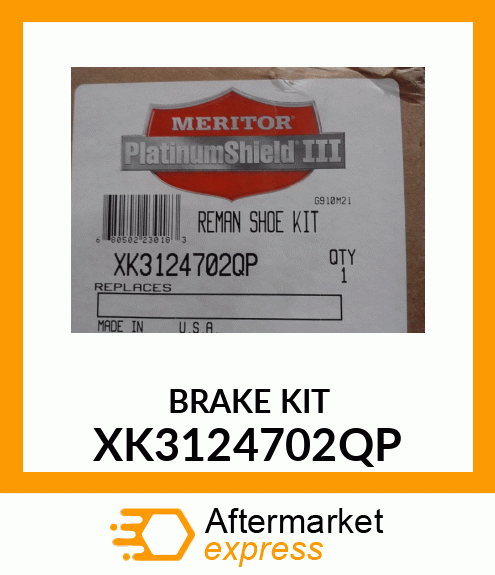 BRAKE KIT XK3124702QP