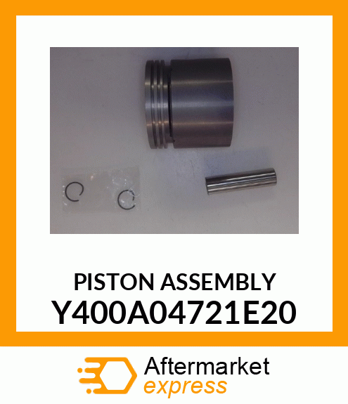 PISTON ASSEMBLY Y400A04721E20