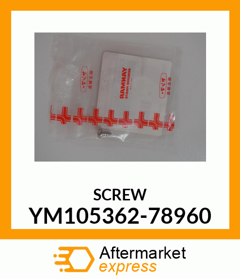 SCREW YM105362-78960