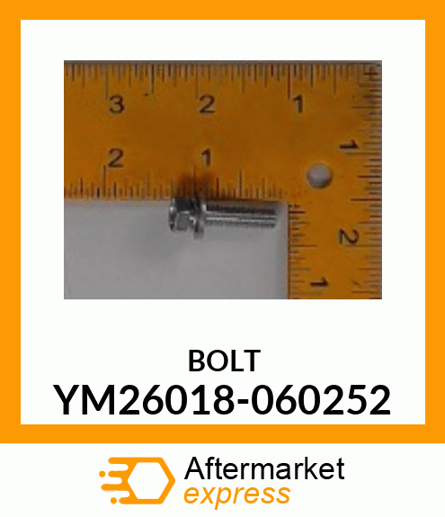 BOLT YM26018-060252