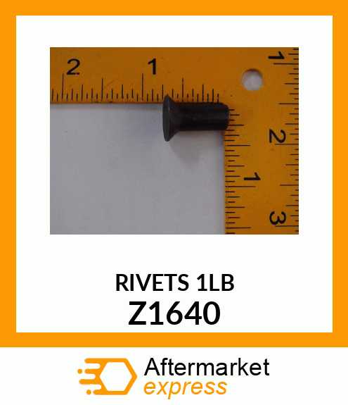 RIVETS 1LB Z1640