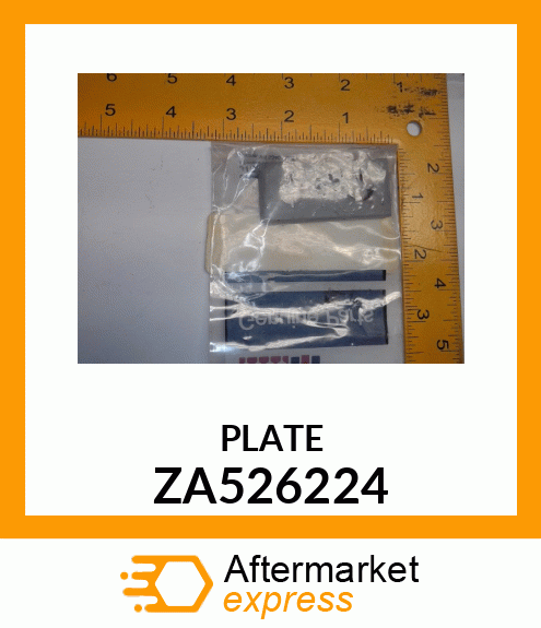 PLATE ZA526224