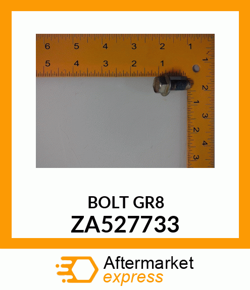 BOLT GR8 ZA527733