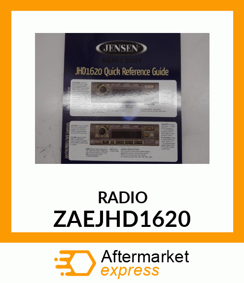 RADIO ZAEJHD1620