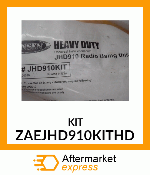 KIT ZAEJHD910KITHD