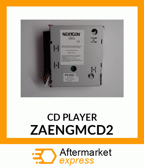 CD PLAYER ZAENGMCD2