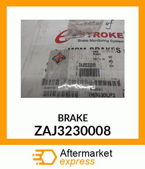 BRAKE ZAJ3230008