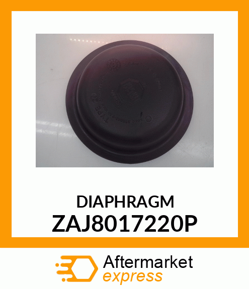 DIAPHRAGM ZAJ8017220P