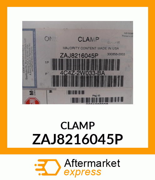 CLAMP ZAJ8216045P