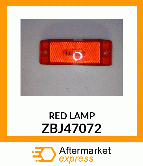 RED LAMP ZBJ47072