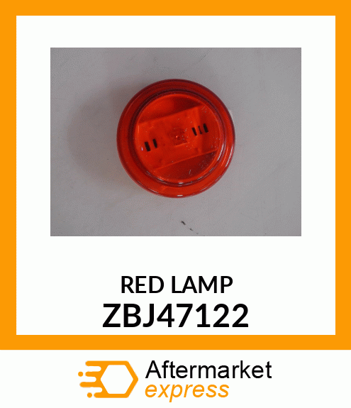 RED LAMP ZBJ47122