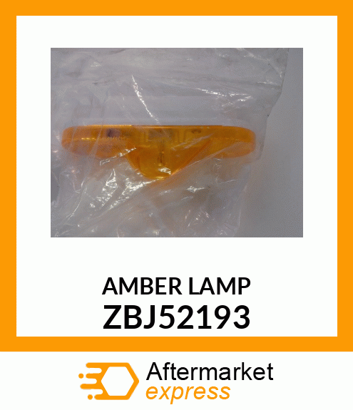 AMBER LAMP ZBJ52193