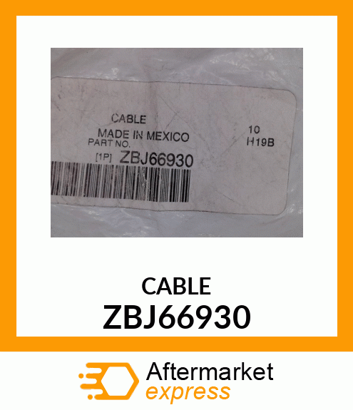 CABLE ZBJ66930