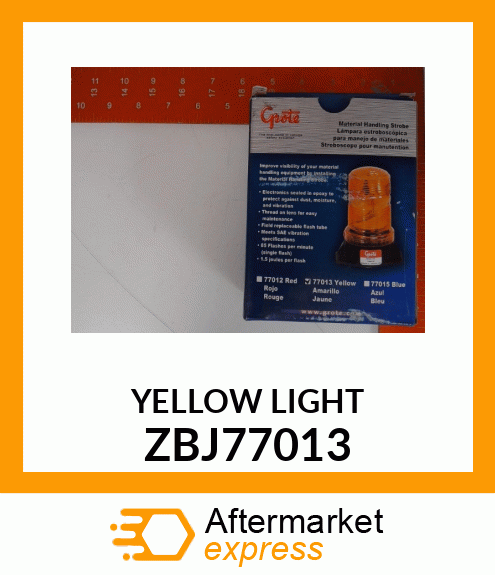 YELLOW LIGHT ZBJ77013