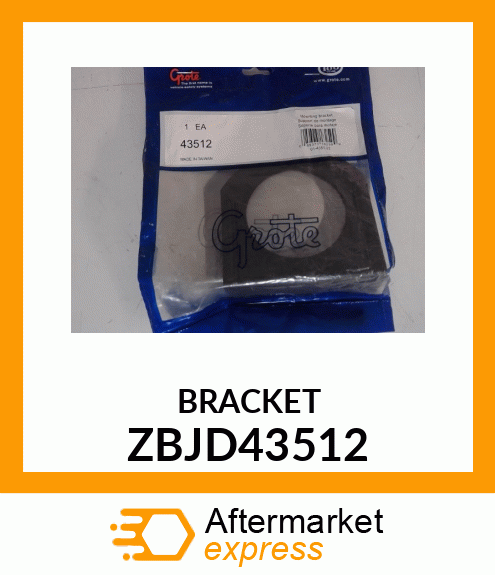 BRACKET ZBJD43512