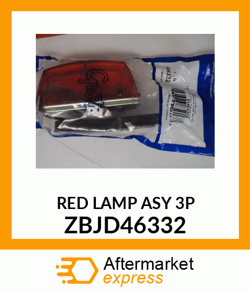 RED LAMP ASY 3P ZBJD46332