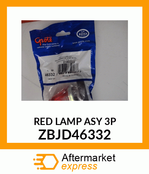 RED LAMP ASY 3P ZBJD46332