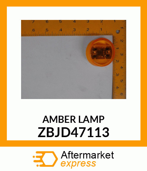 AMBER LAMP ZBJD47113