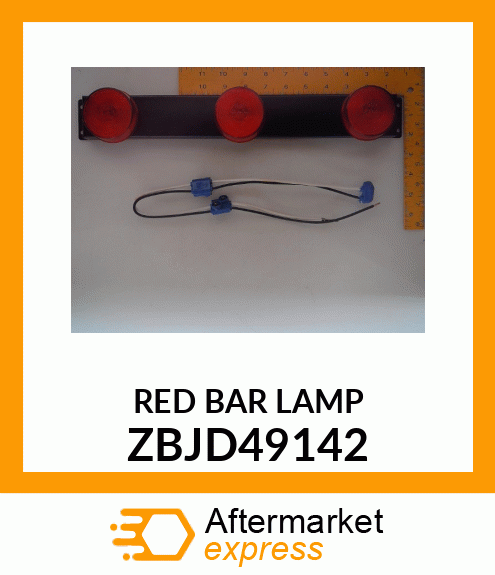 RED BAR LAMP ZBJD49142