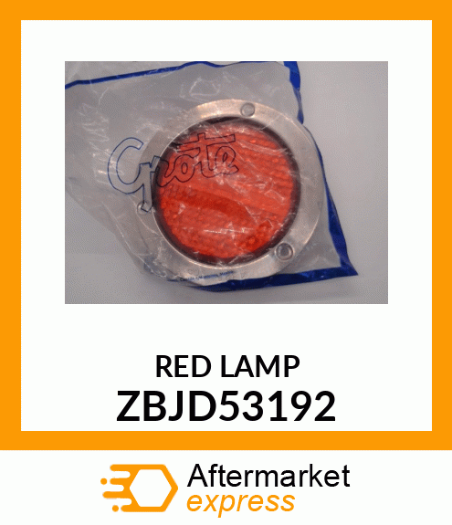 RED LAMP ZBJD53192