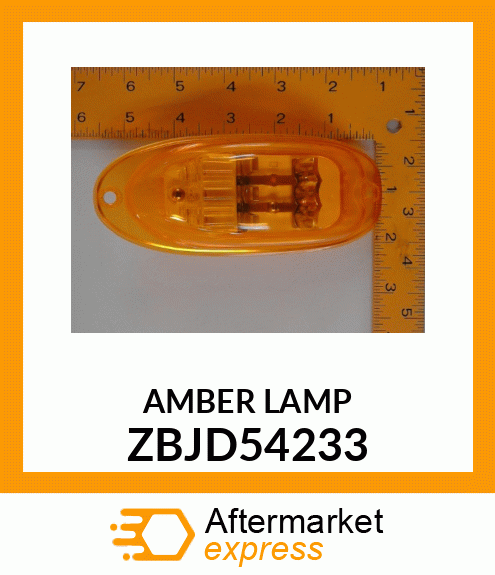 AMBER LAMP ZBJD54233