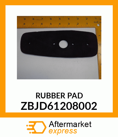 RUBBER PAD ZBJD61208002