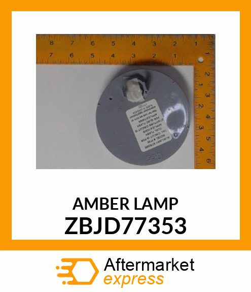 AMBER LAMP ZBJD77353