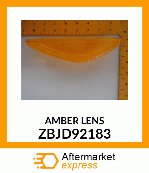 AMBER LENS ZBJD92183