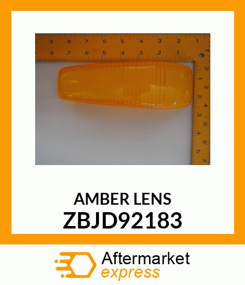 AMBER LENS ZBJD92183