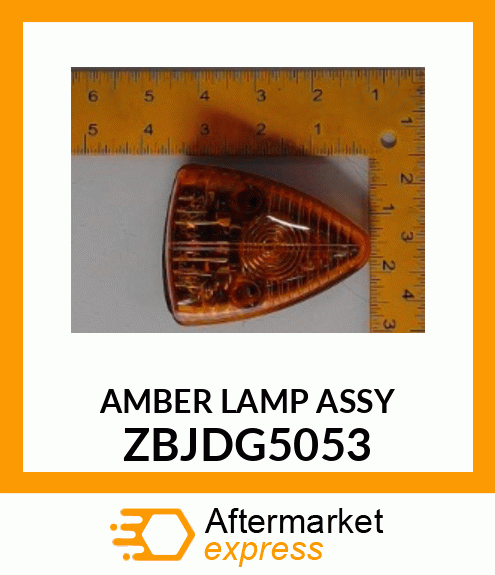 AMBER LAMP ASSY ZBJDG5053