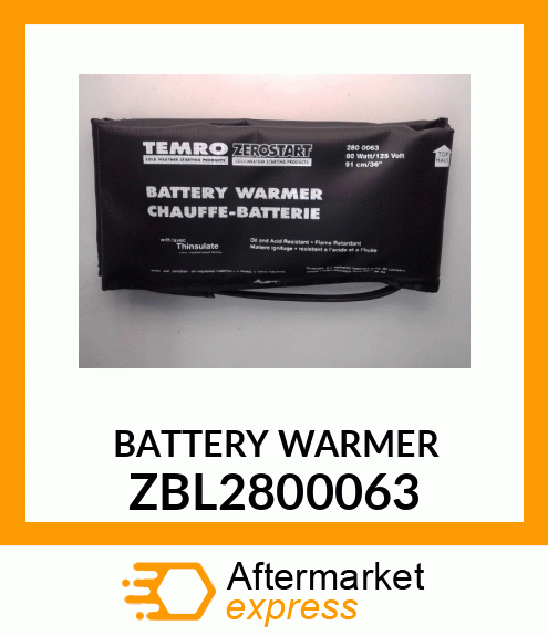 BATTERY WARMER ZBL2800063