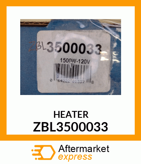 HEATER ZBL3500033