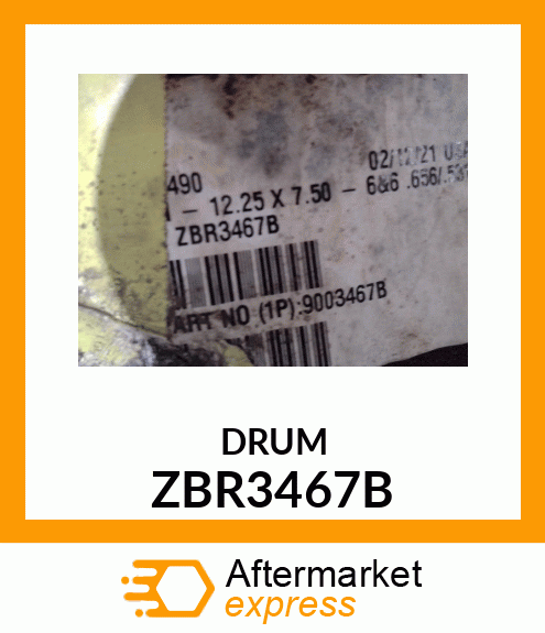 DRUM ZBR3467B