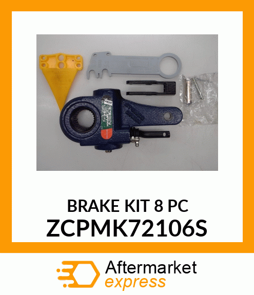 BRAKE KIT 8 PC ZCPMK72106S