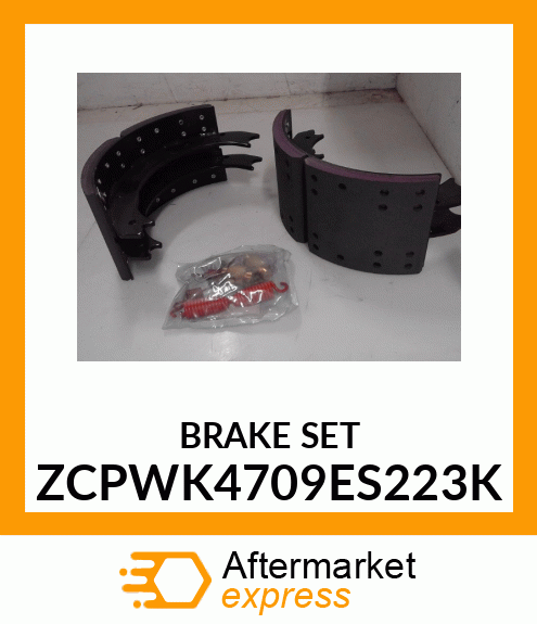 BRAKE SET ZCPWK4709ES223K