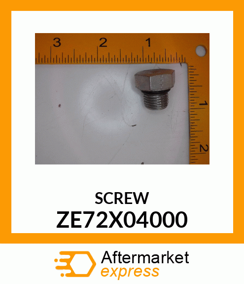 SCREW ZE72X04000