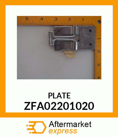PLATE ZFA02201020