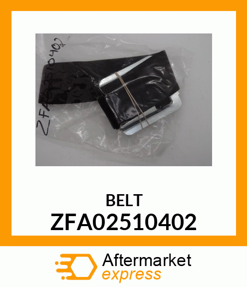 BELT ZFA02510402