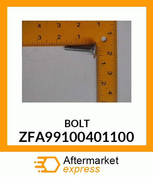 BOLT ZFA99100401100