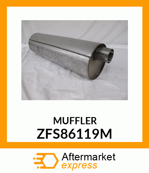 MUFFLER ZFS86119M